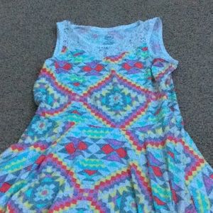 different colored dress